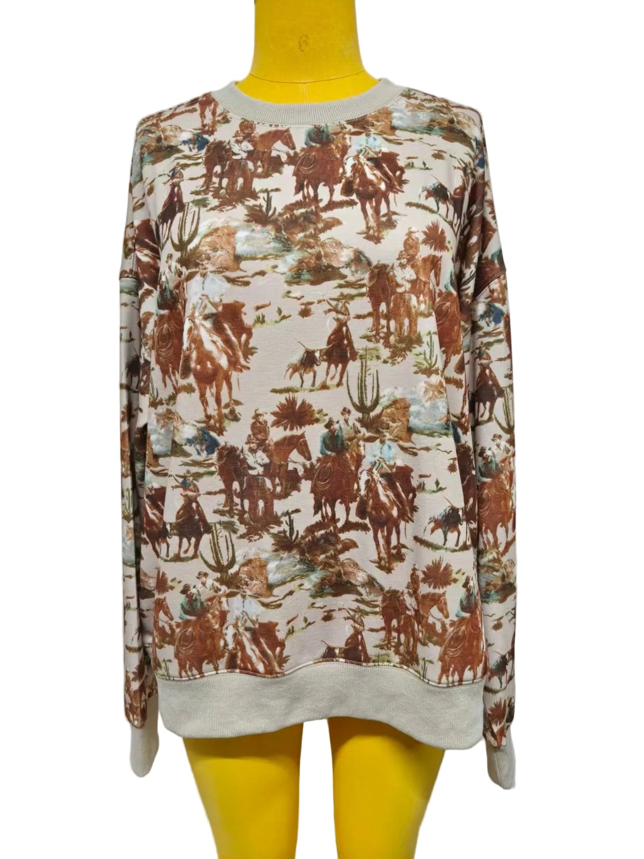 VR200 COWBOY  SWEATSHIRT (OPEN)