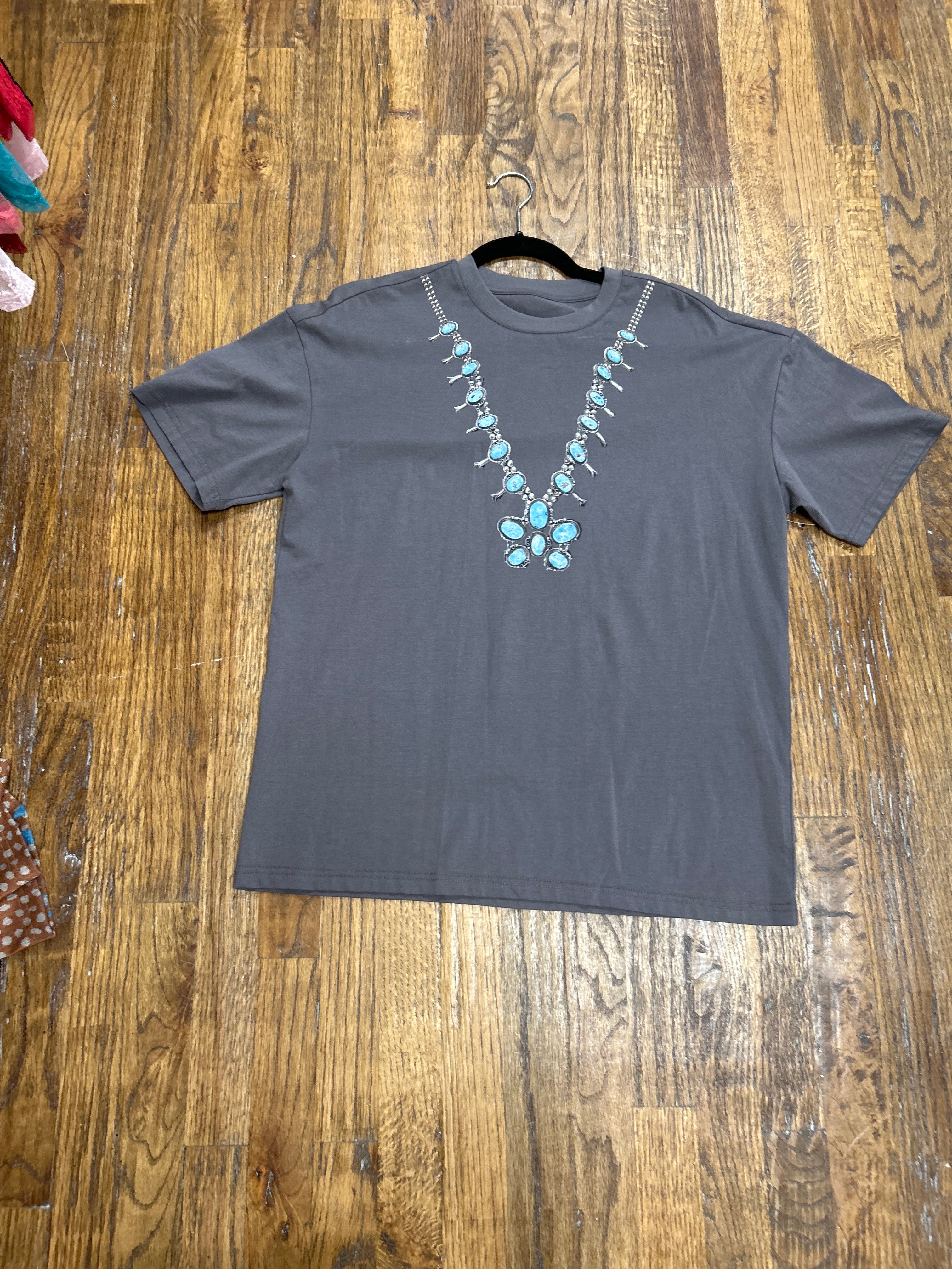 VR2 CHARCOAL SQUASH TEE   (7 PIECE WOMEN)