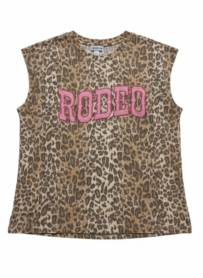 VR3 S358 VINTAGE CHEETAH PINK "RODEO" TANK (OPEN)