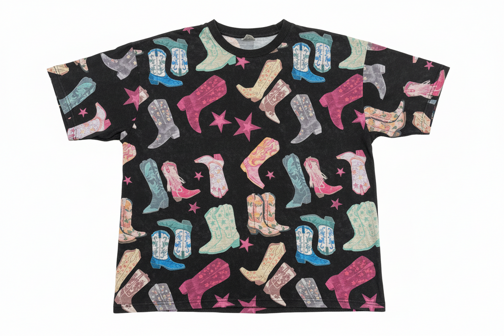 VR1 ALL OVER BOOT TEE (6 PIECE- WOMEN)