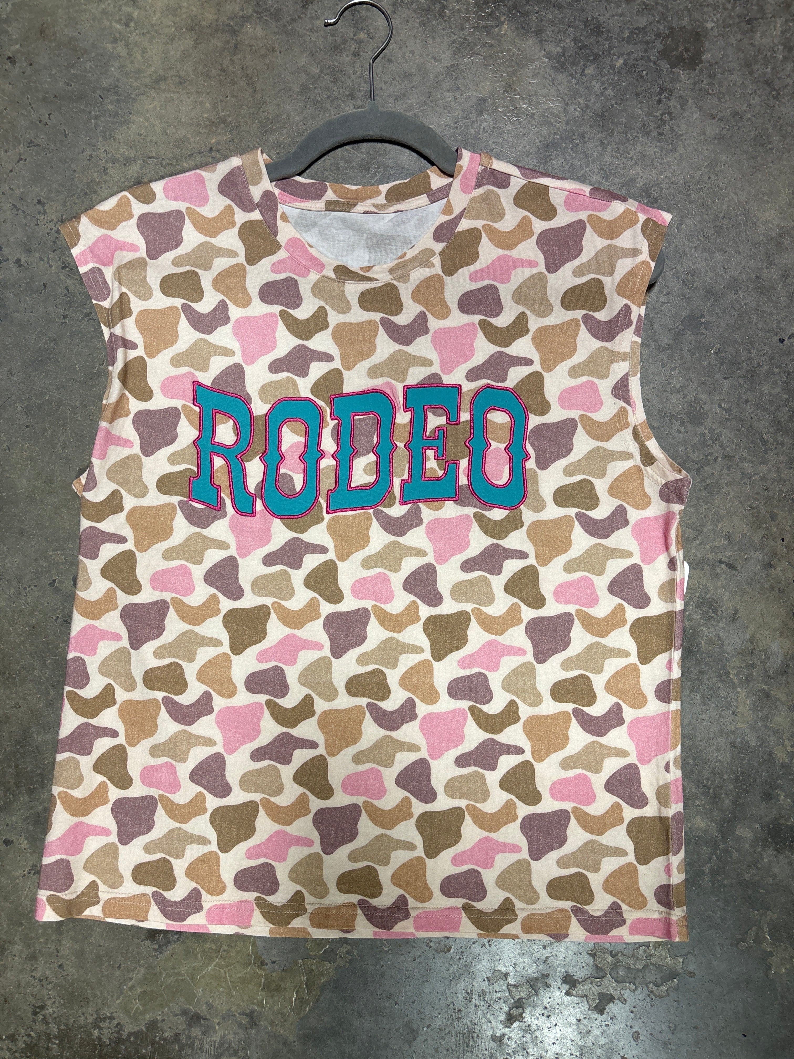 VR3  PINK DUCK CAMO  "RODEO" TANK(7 PIECE- WOMEN)