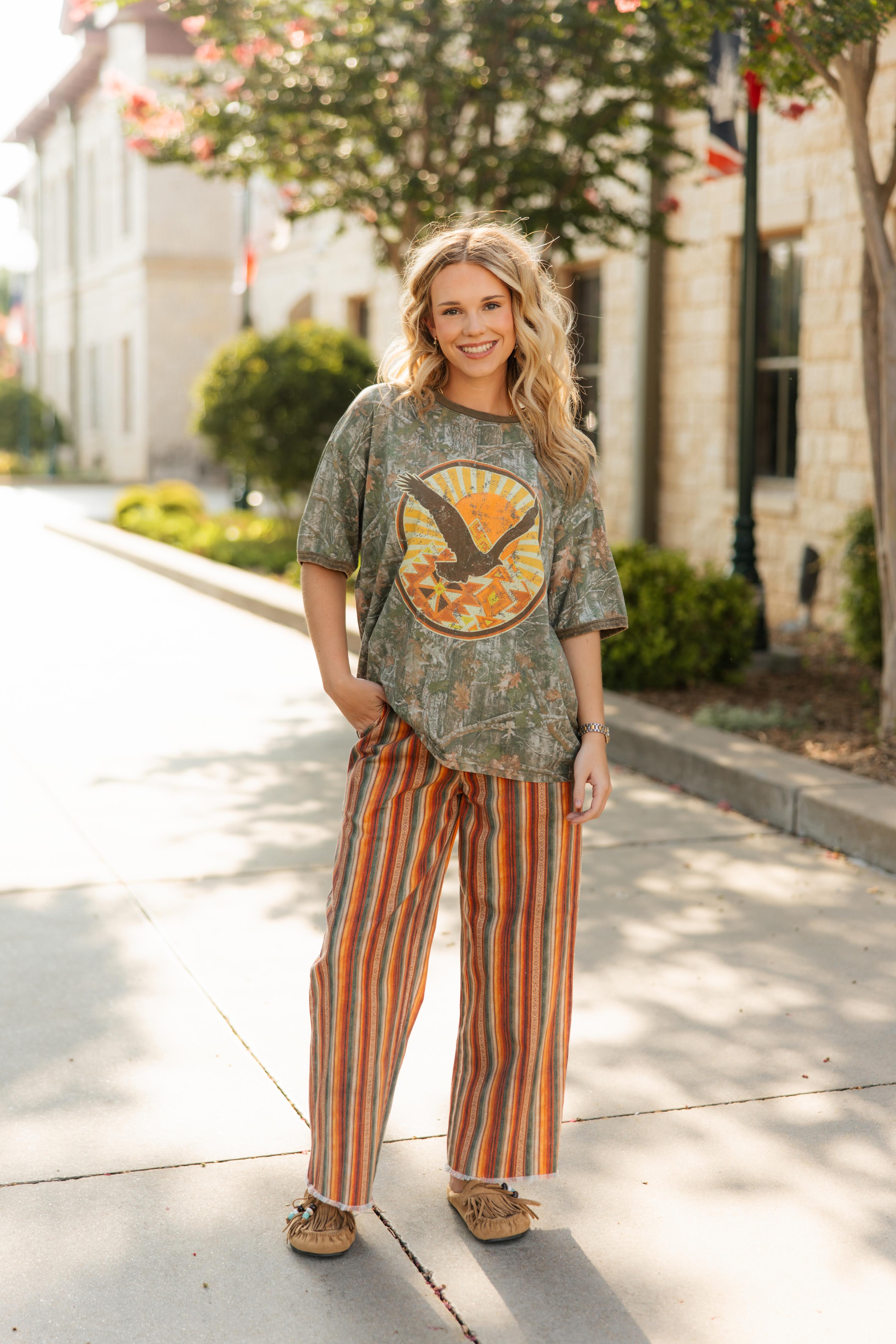 VR1  S361 CAMO EAGLE GRAPHIC TEE (OPEN)