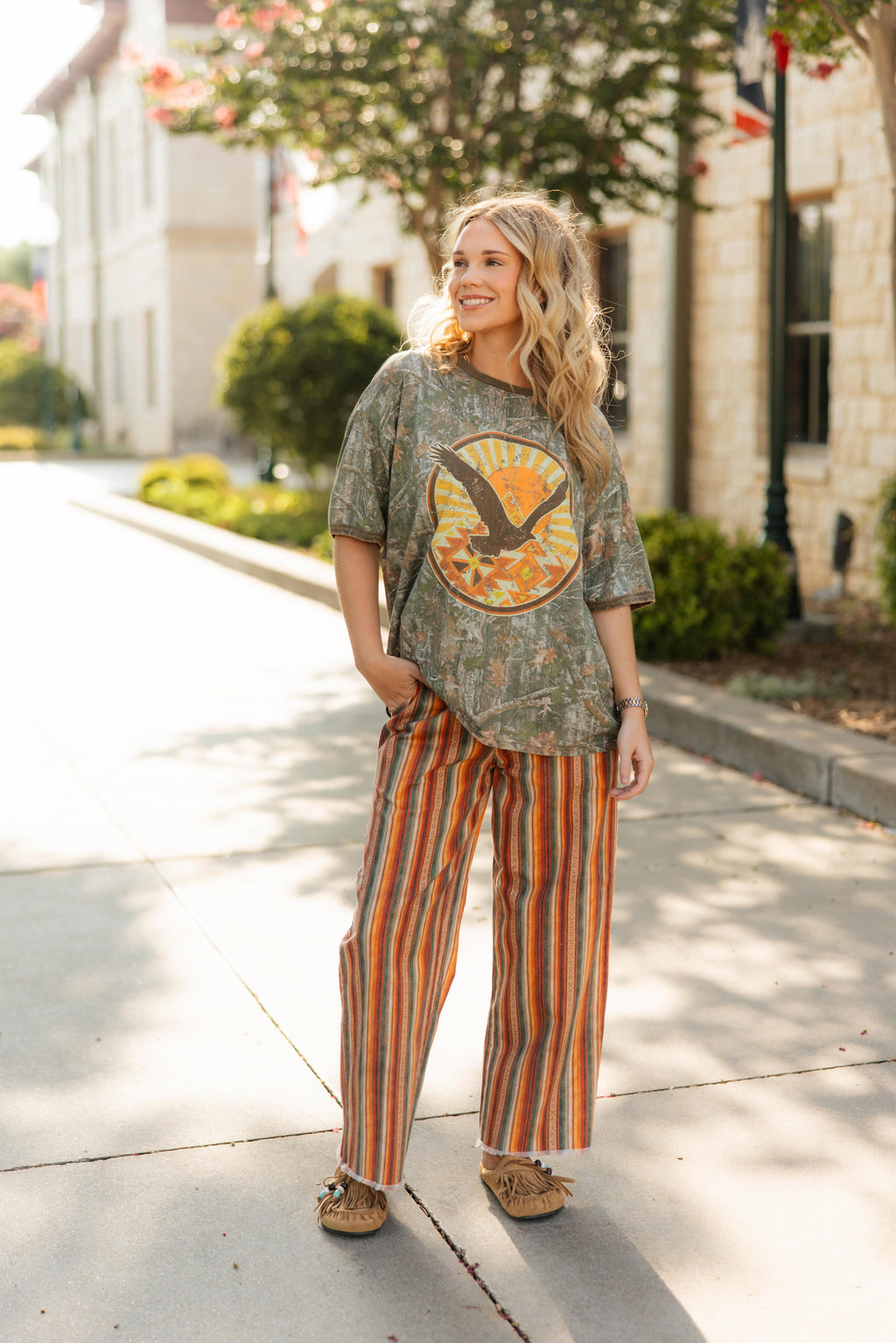 VR1  S361 CAMO EAGLE GRAPHIC TEE (OPEN)