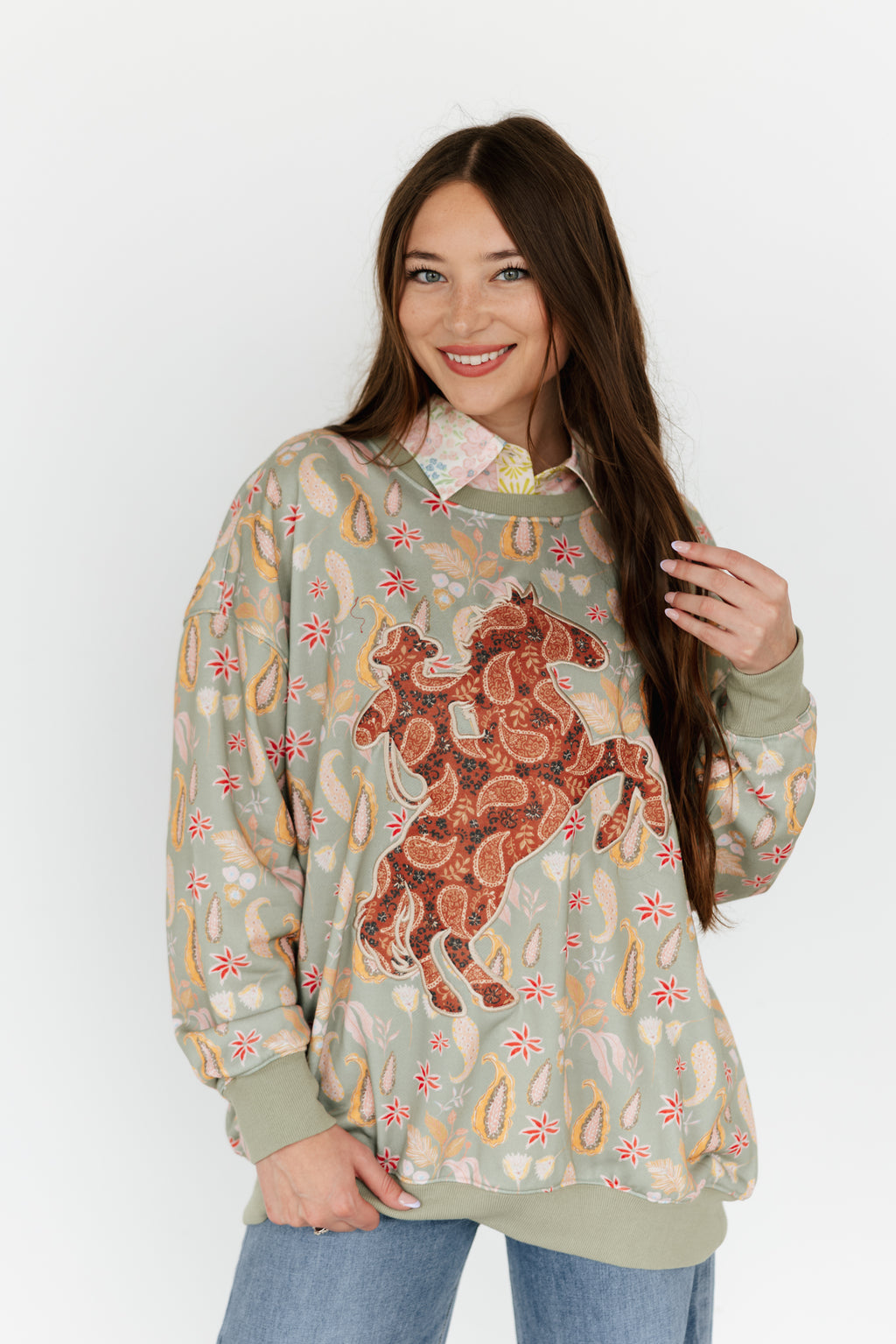 VR2511 PAISLEY BRONC