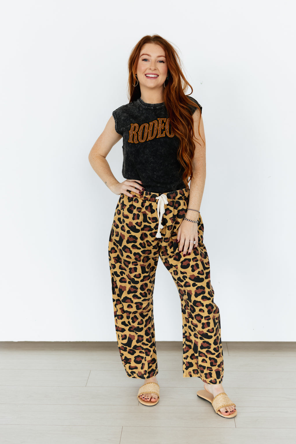 VR3 VINTAGE BLACK TOOLED "RODEO" TANK(7 PIECE- WOMEN)