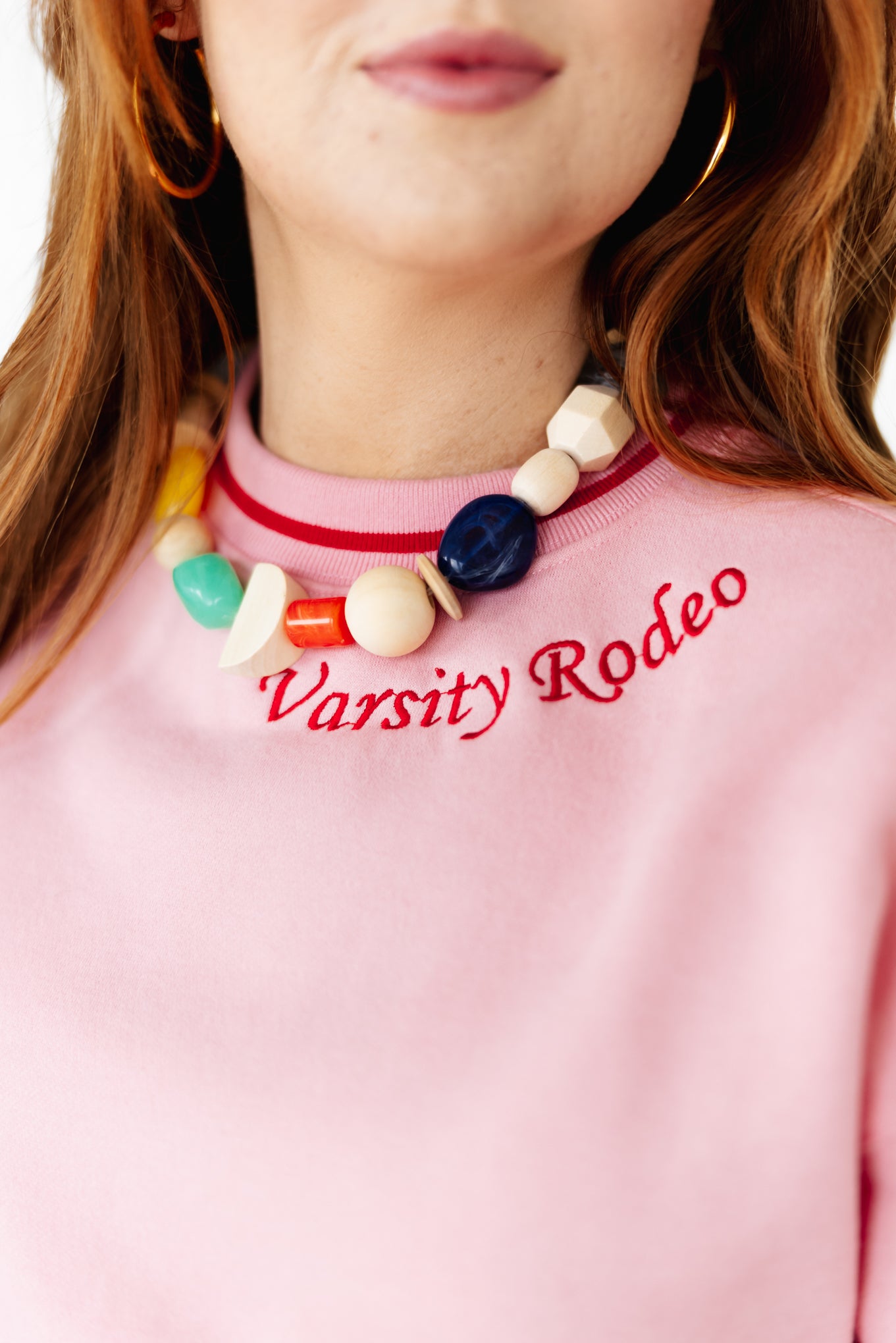 VR200 PINK VR RUNNING HORSE SWEATSHIRT (6 PIECE WOMEN)