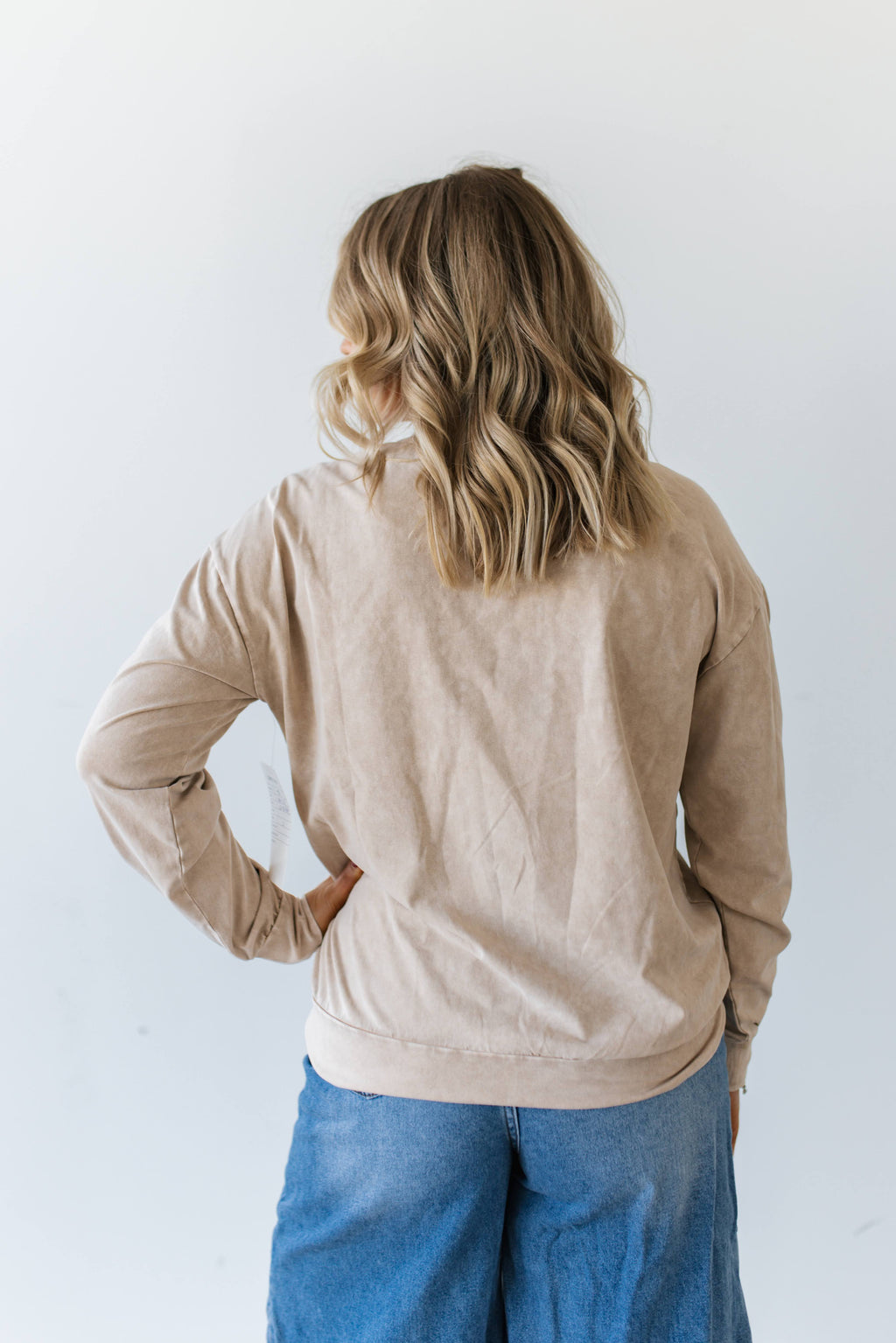 VR424_TOP OATMEAL STEER CHASE TOP (7 PIECE)