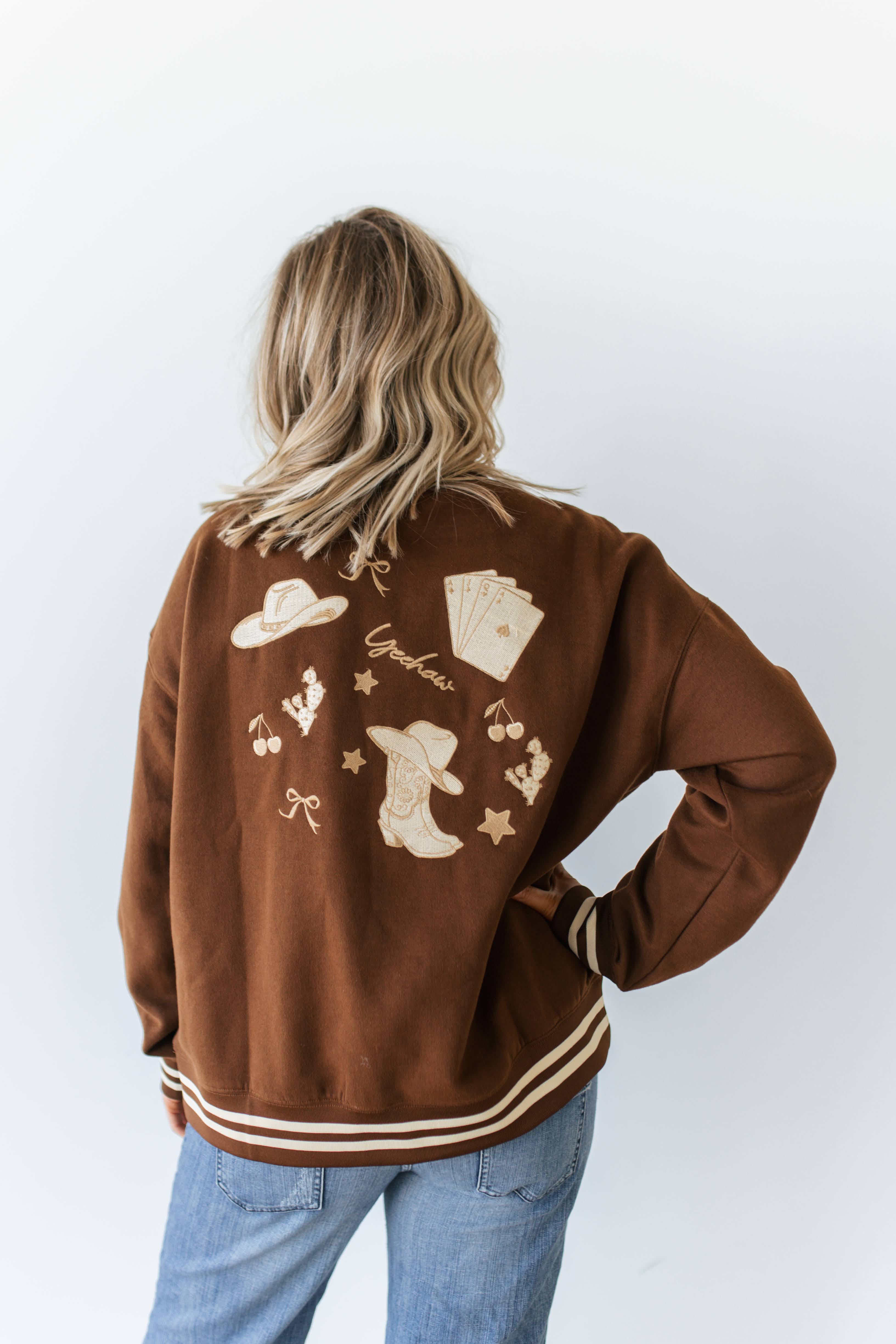 VR200 BROWN RODEO SWEATSHIRT (7 Pieces)