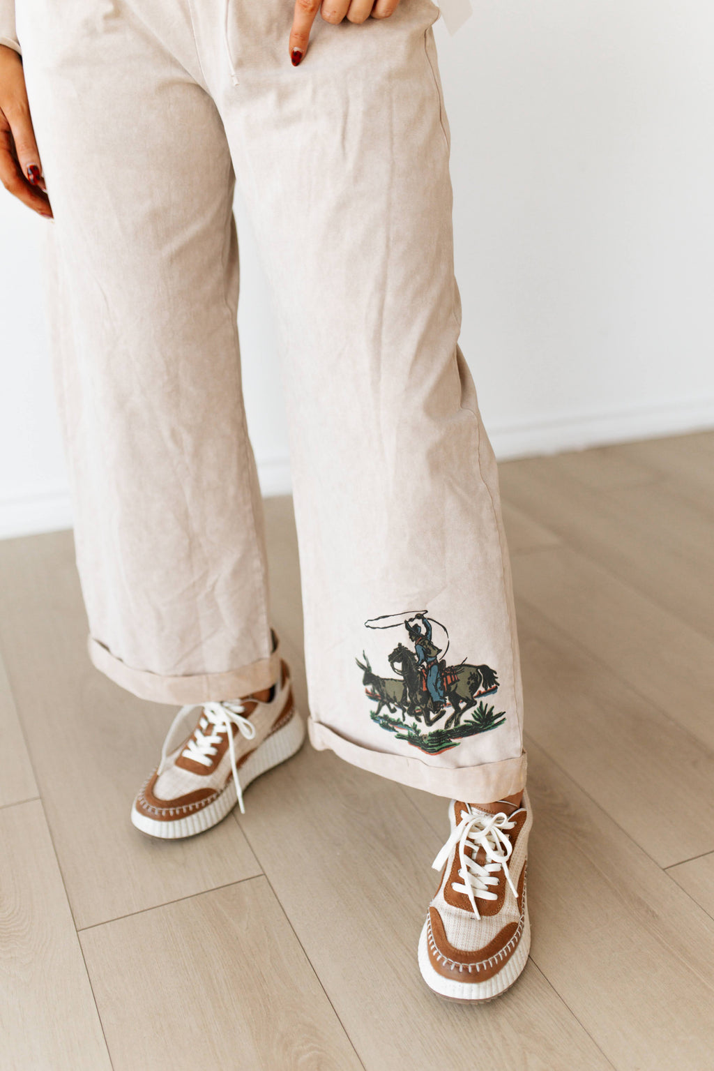VR424_BOTTOM  OATMEAL STEER CHASE PANT (7 PIECE)