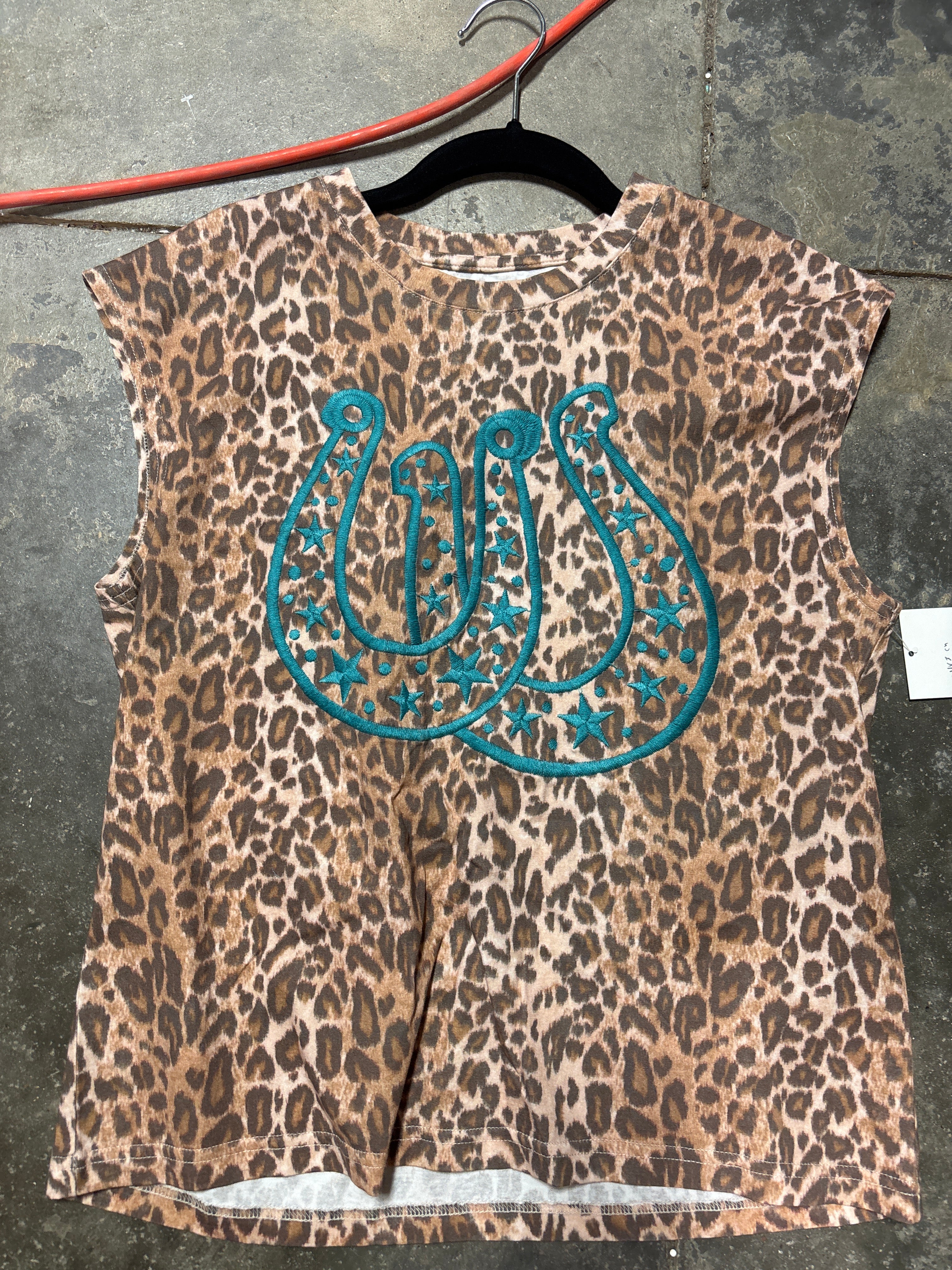 VR3 CHEETAH TURQ HORSESHOE TANK(7 PIECE- WOMEN)