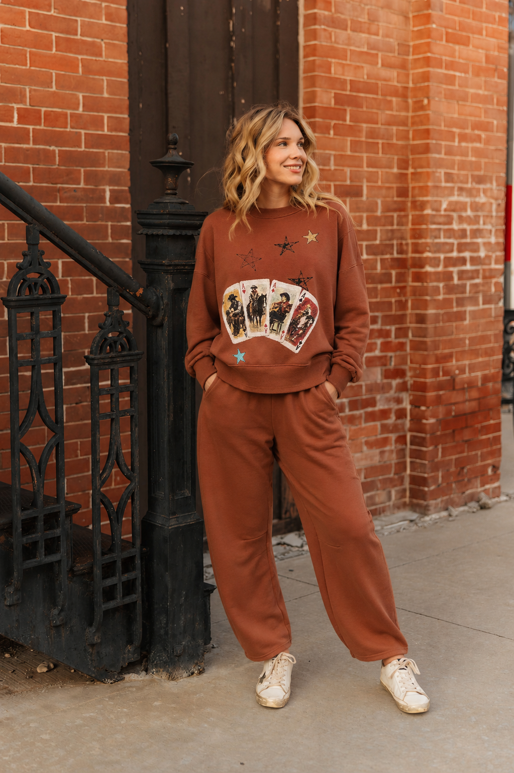 VR2002 RUST BARREL SWEATPANT  (7 Pieces)