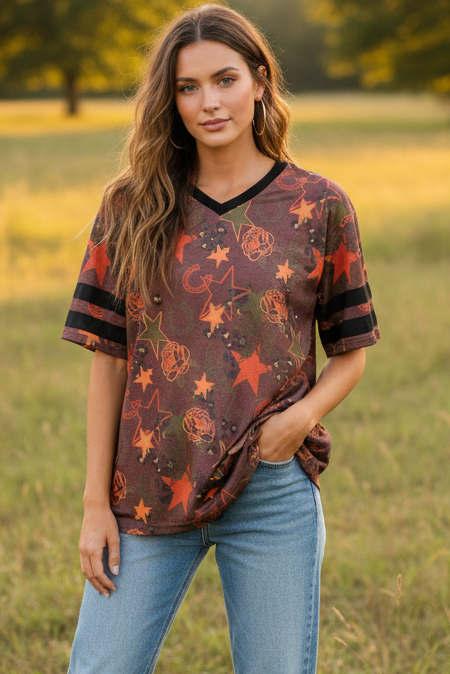 VR1 STAR HORSESHOE TEE (6 PIECE- WOMEN)
