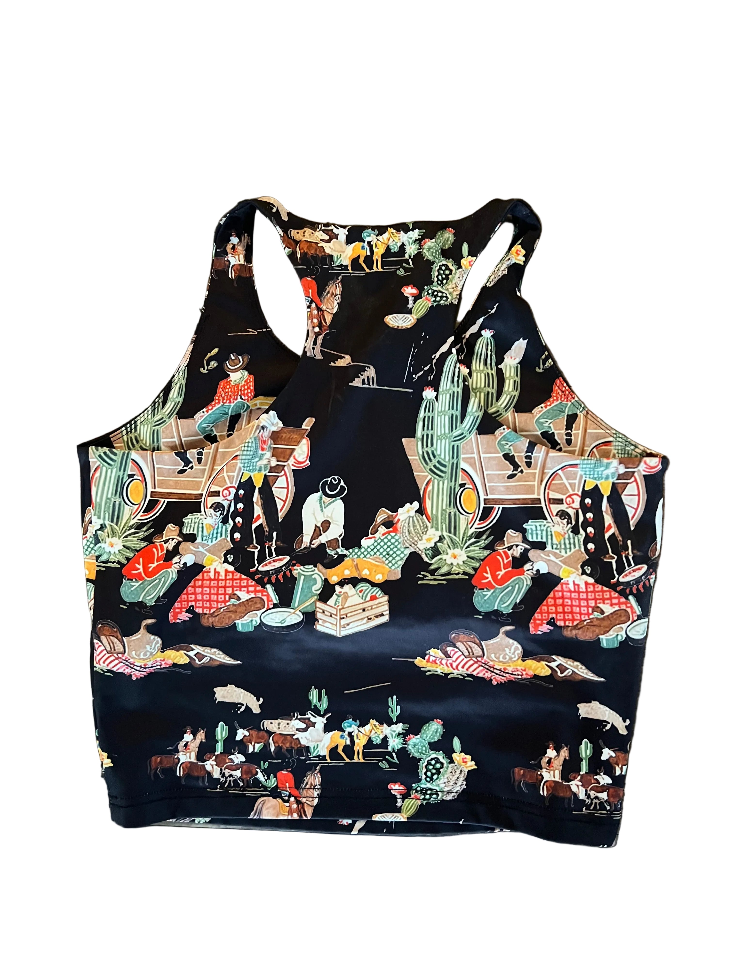 VR982 BLACK WAGON RAZORBACK TANK TOP  (9 Pieces)