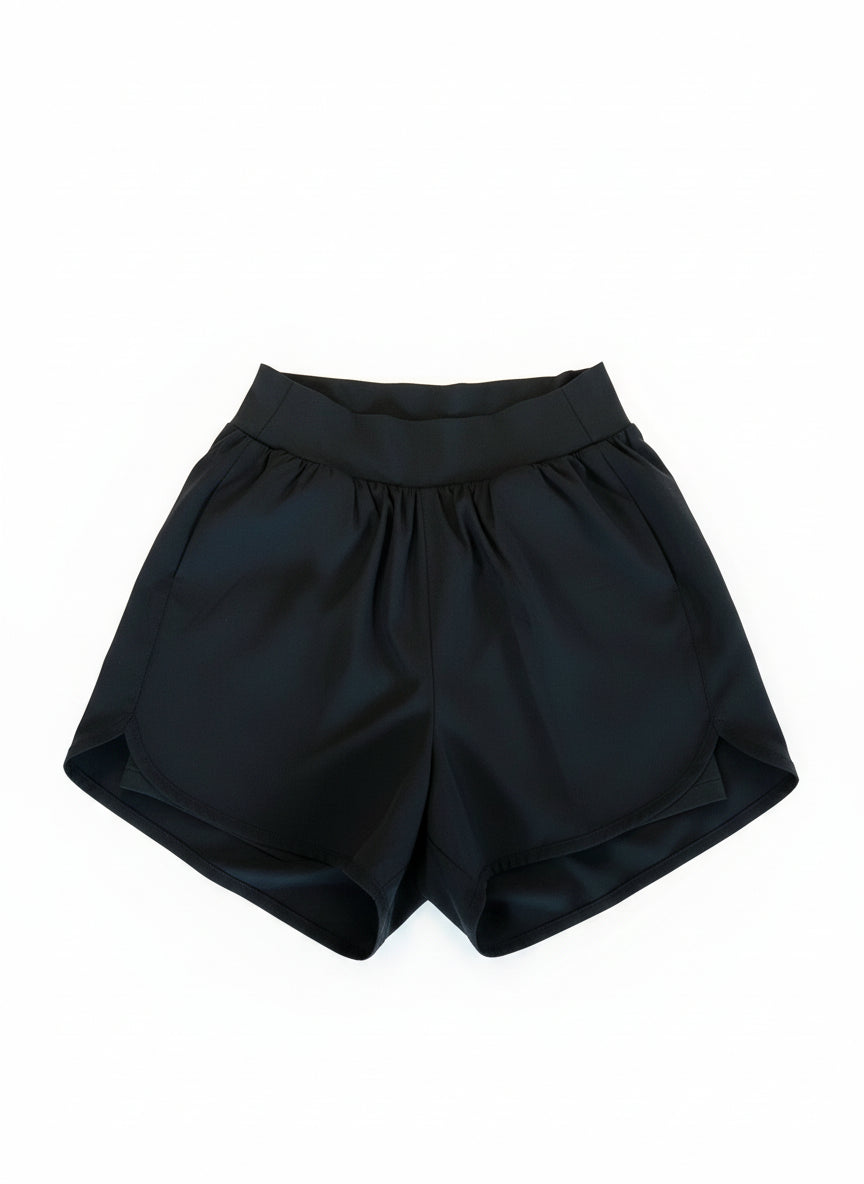 VR6  BLACK ACTIVE SHORTS  (9 Pieces)