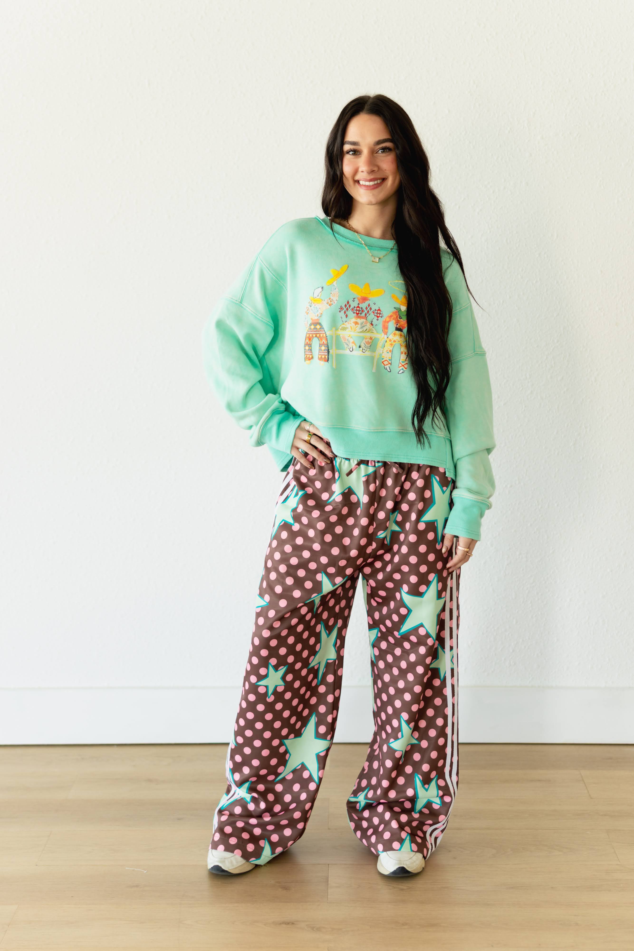 VR57 MINT STAR POLKA DOT PANT (7 Pieces) – VARSITY RODEO