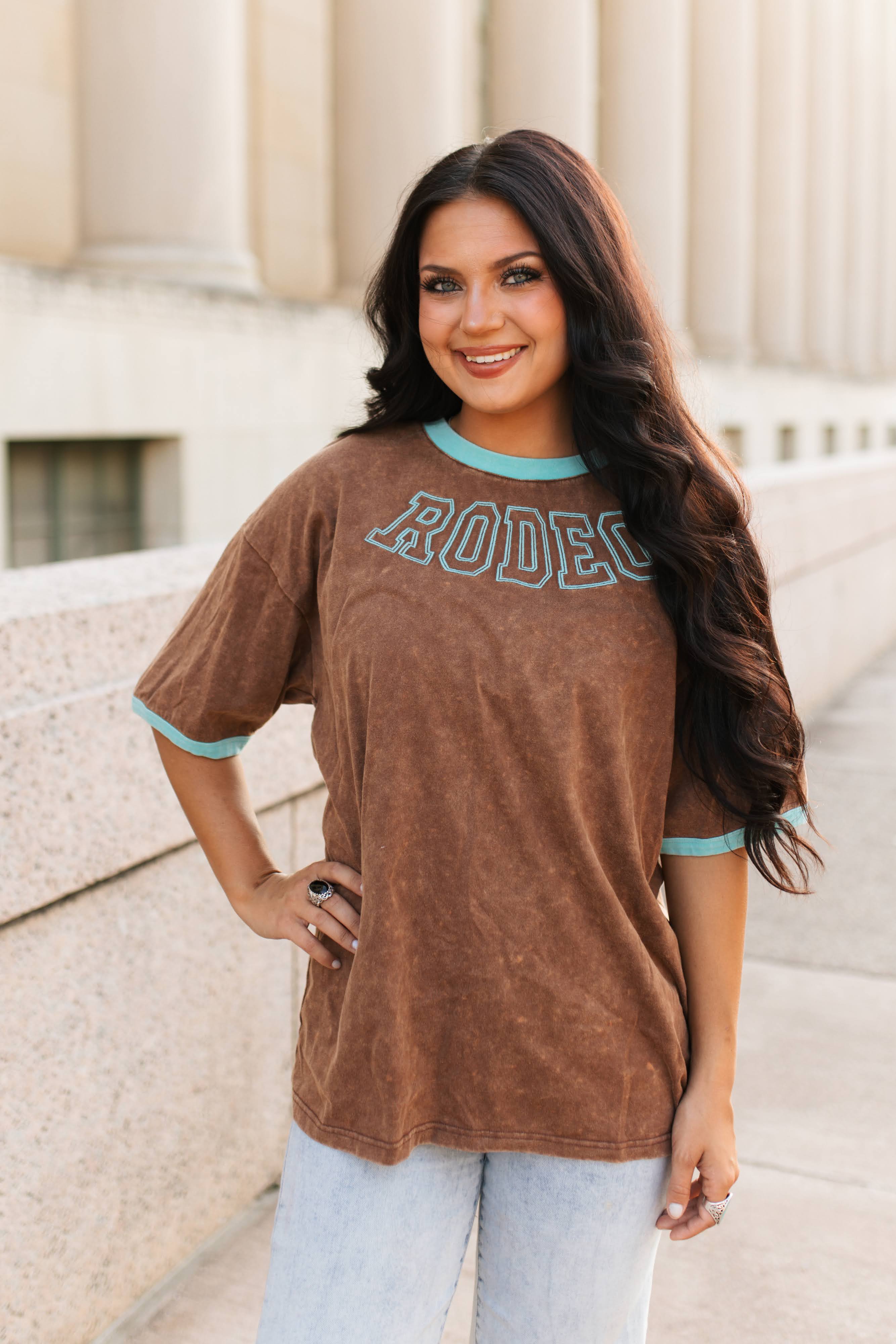 VR1 BROWN TURQ RODEO