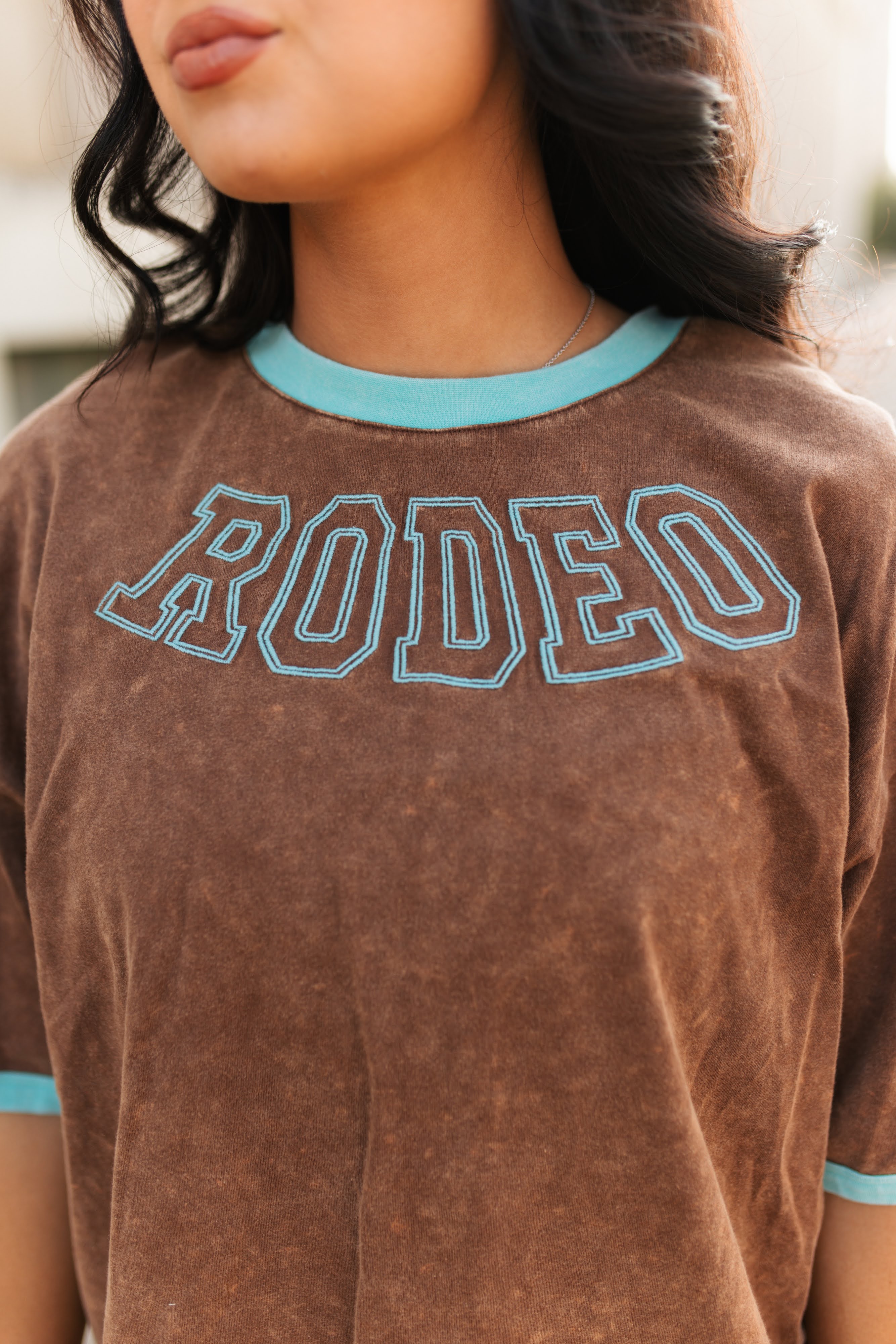 VR1 BROWN TURQ RODEO