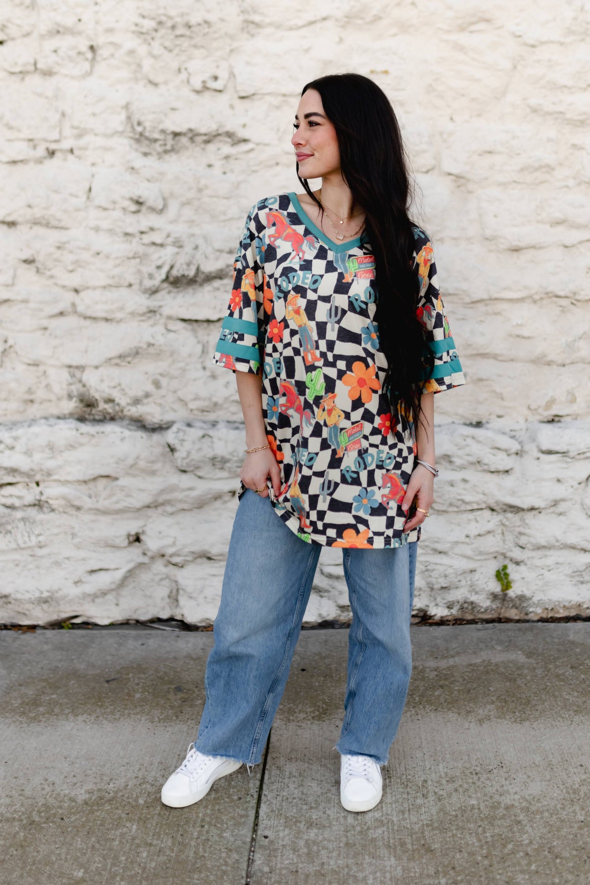 VR2 CHECKERED COWBOY JERSEY (7 PIECE- WOMEN)