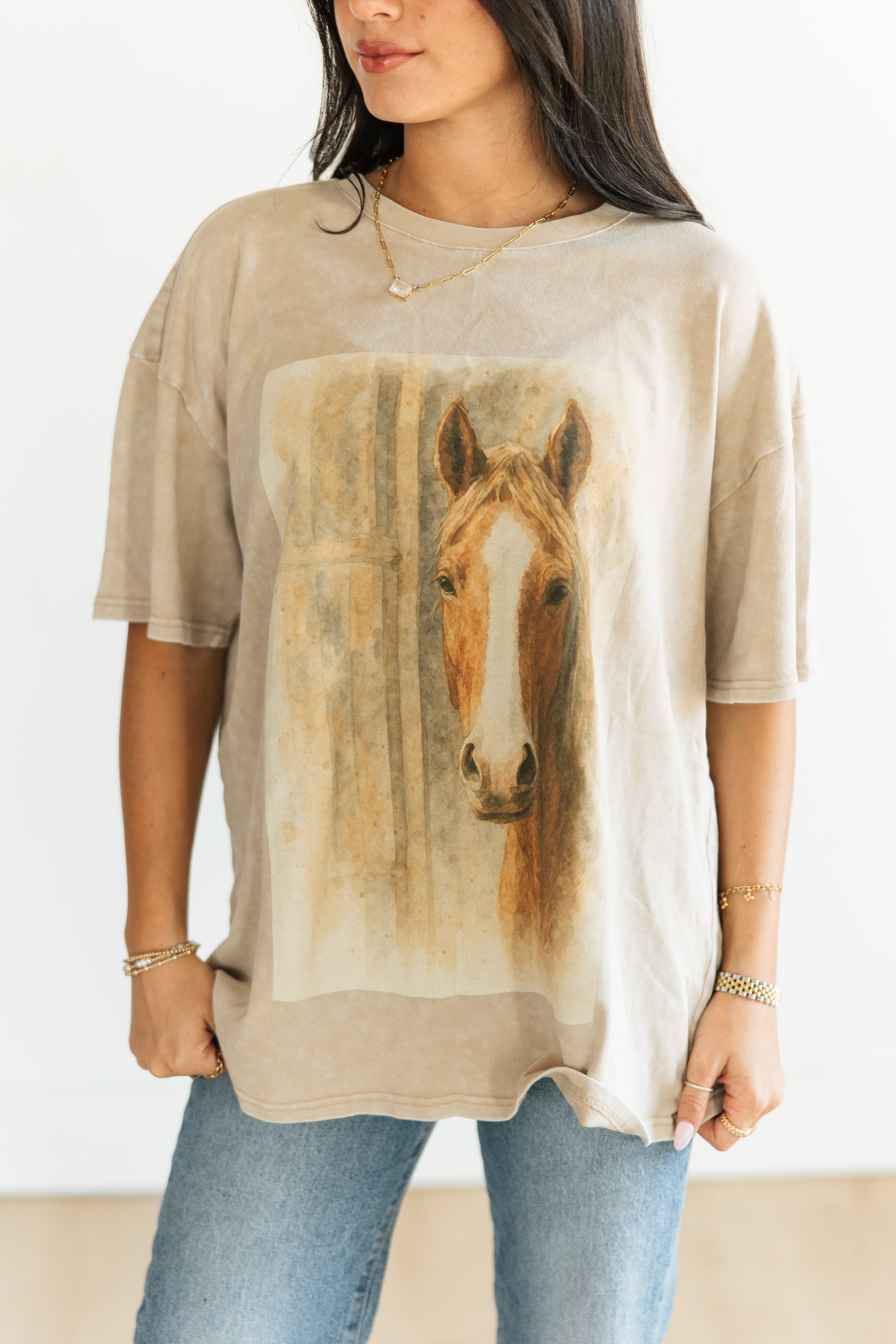 VR2 HORSE GRAPHIC TEE