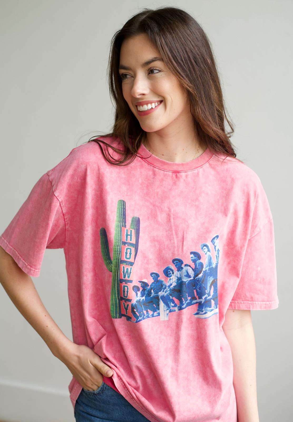 VR310 HOWDY FENCE LINE TEE