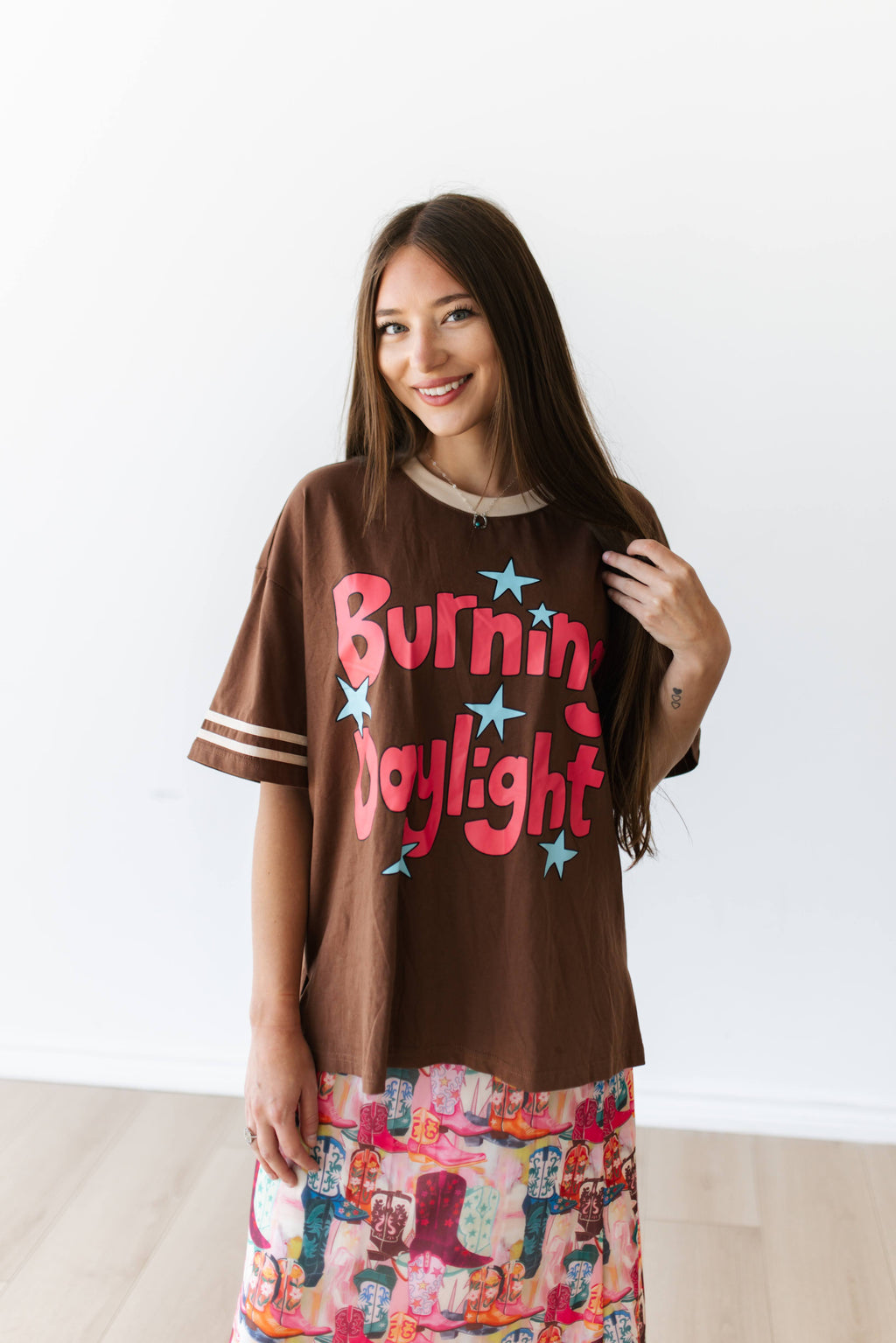 VR 1 BURNING DAYLIGHT GRAPHIC TEE (7 PIECE)