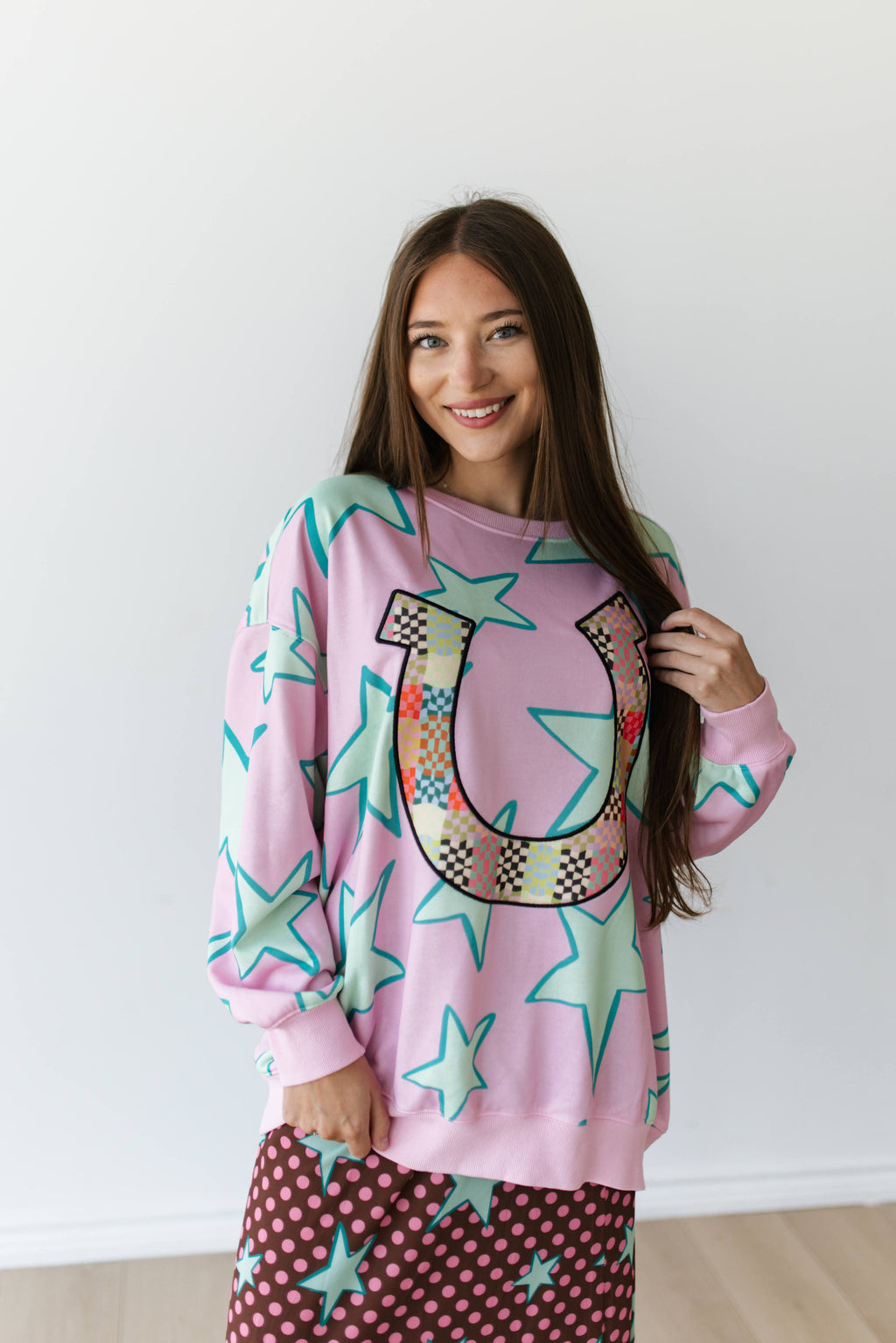 VR2511 PINK STAR HORSESHOE (7 PIECE)