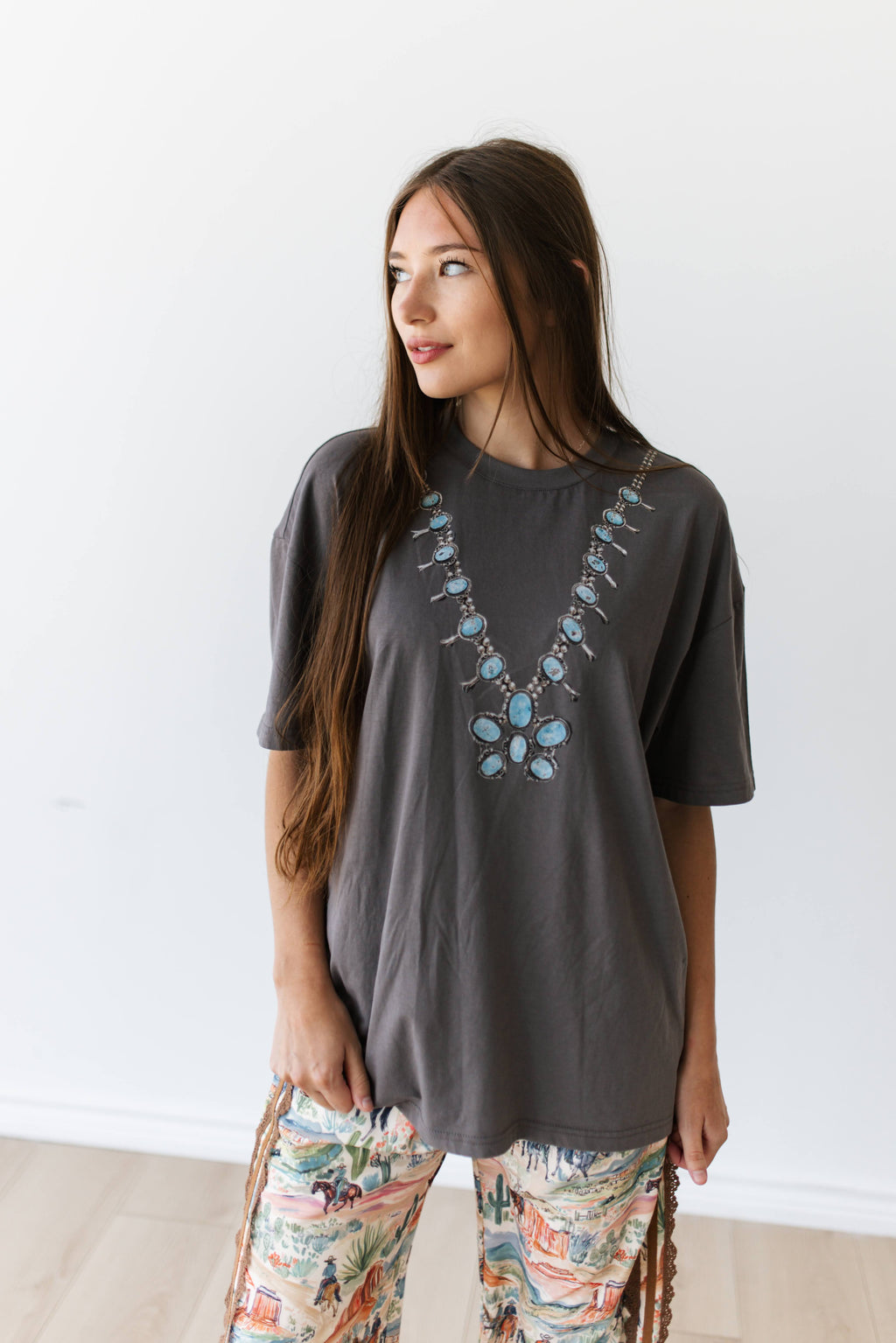 VR2 CHARCOAL SQUASH TEE   (7 PIECE WOMEN)