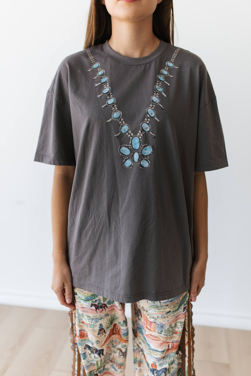 VR2 CHARCOAL SQUASH TEE   (7 PIECE WOMEN)