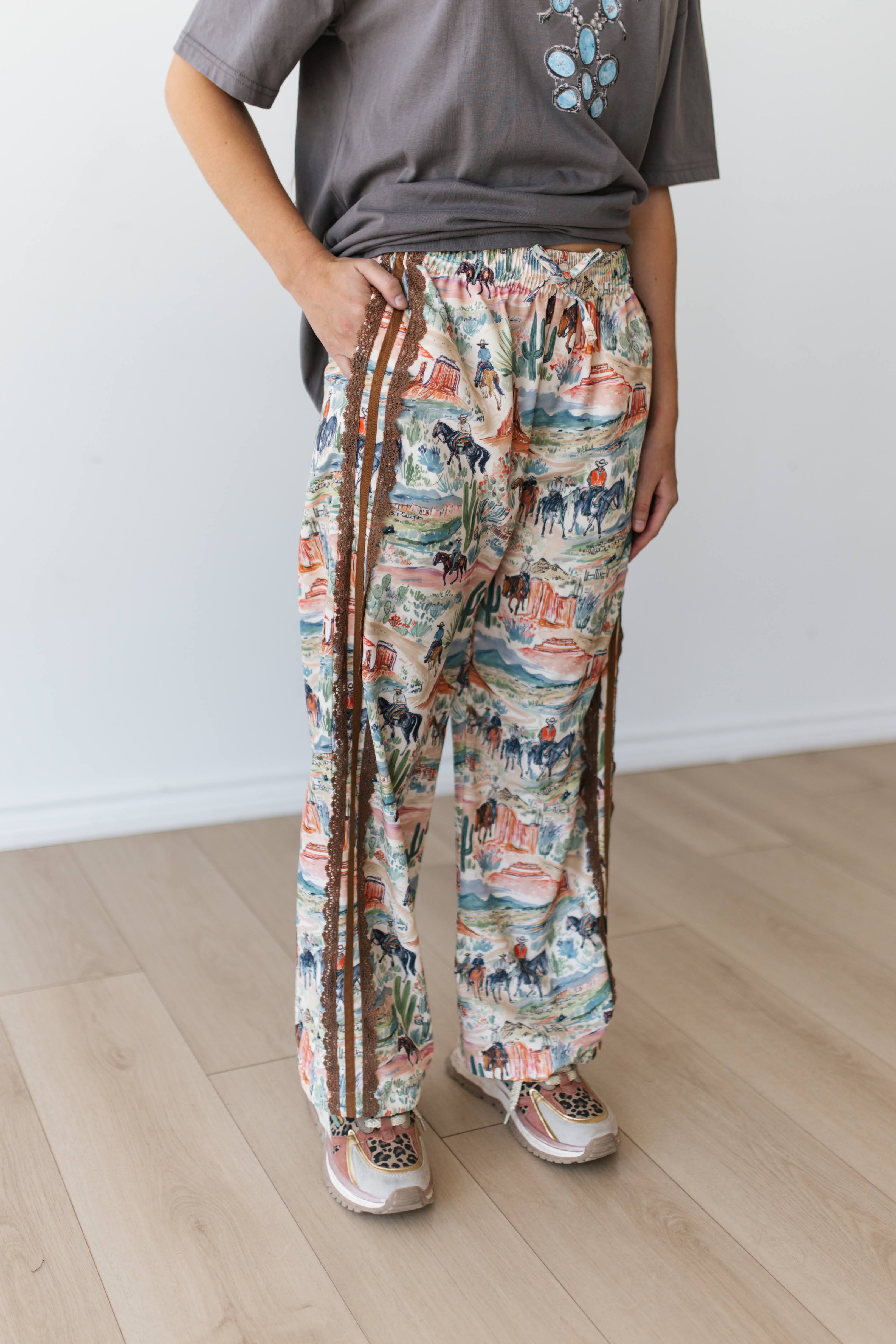 VR57 WESTERN WATERCOLOR PANT (7 Pieces)