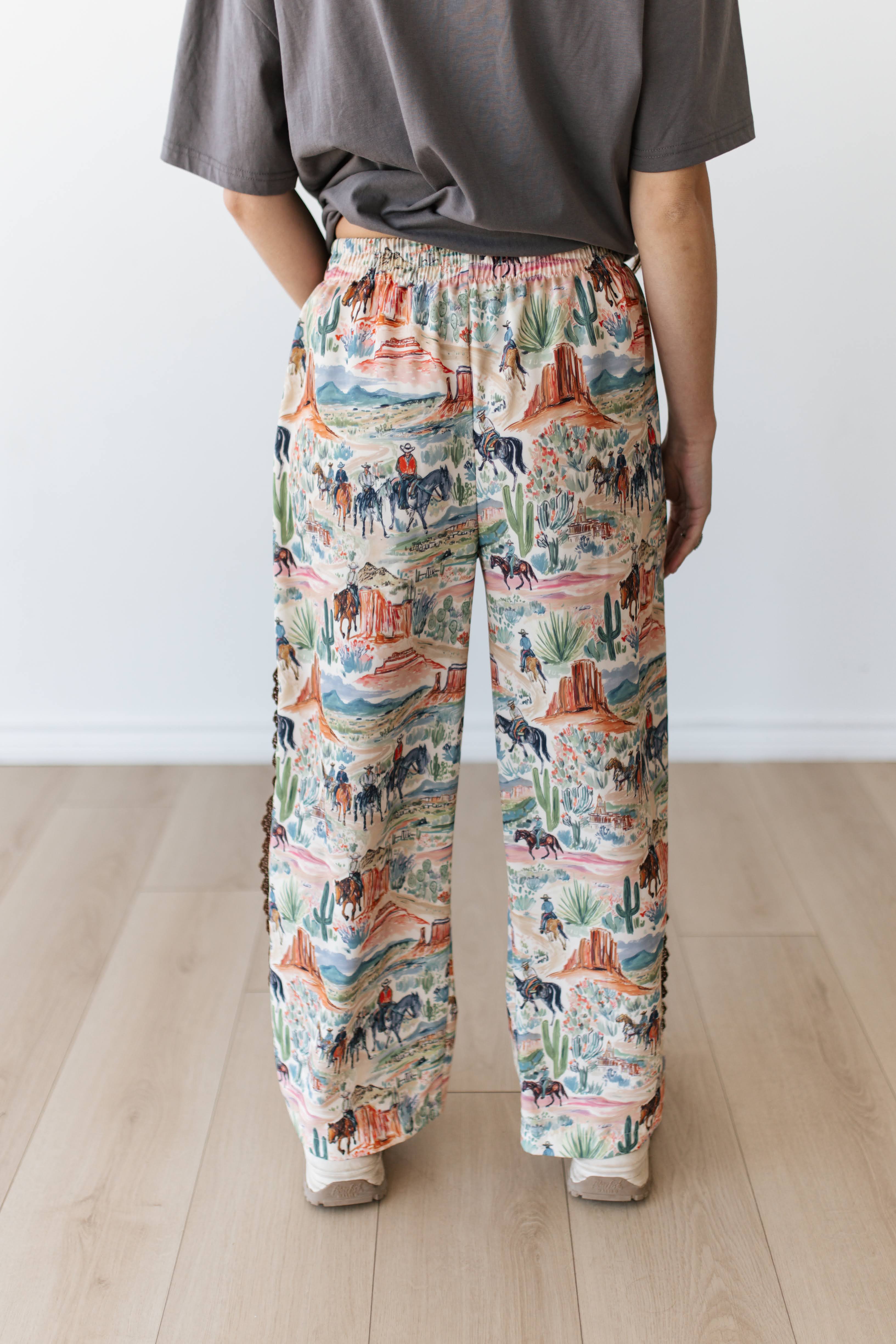 VR57 WESTERN WATERCOLOR PANT (7 Pieces)