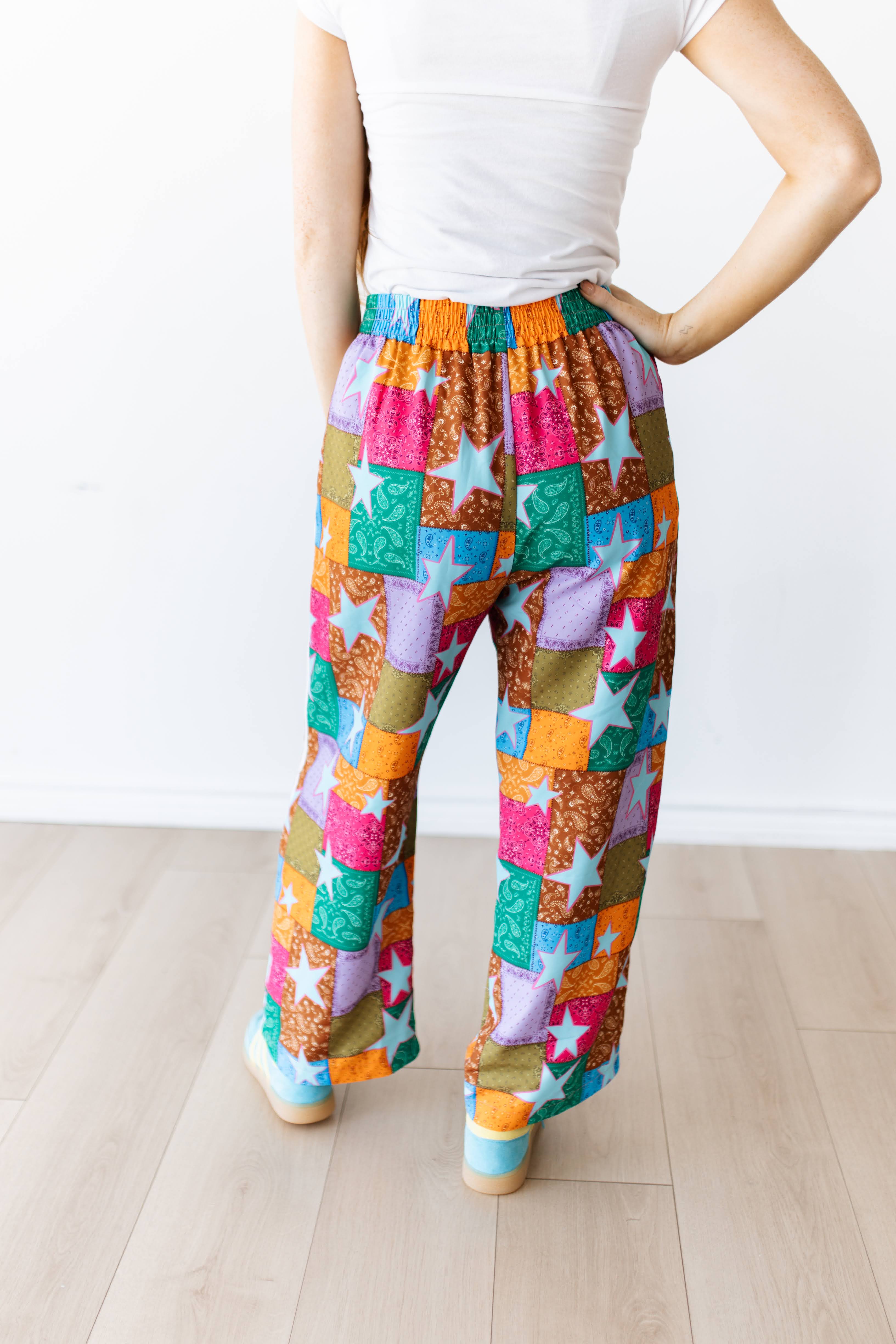 VR57 MULT PAISLEY STAR  PANT (8 Pieces)
