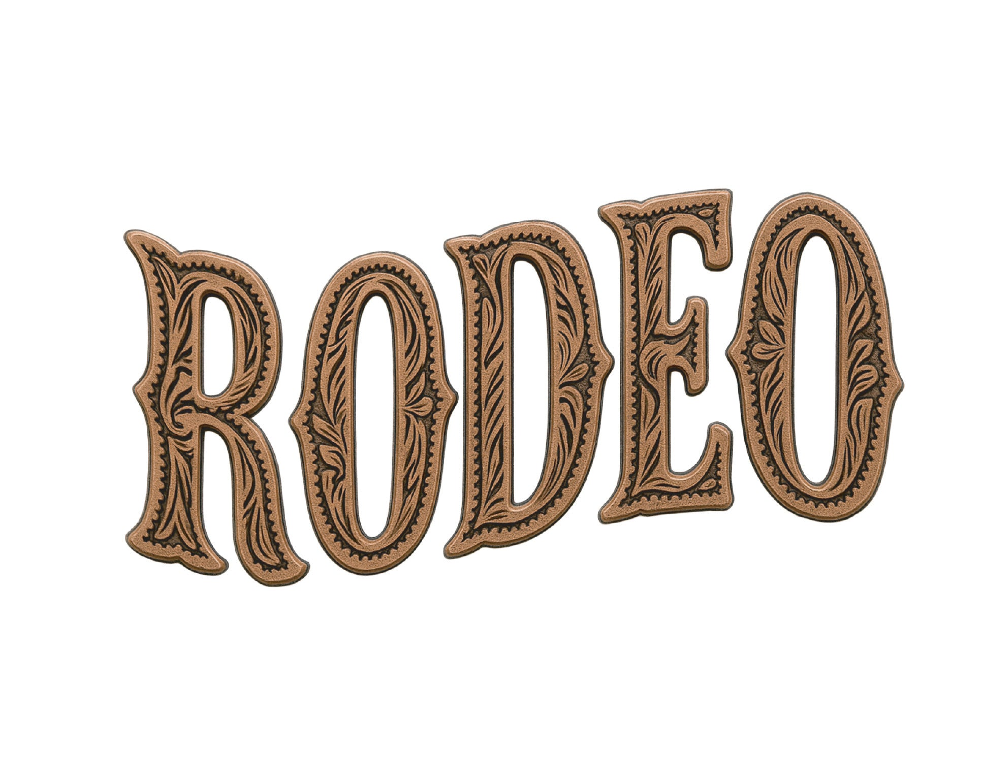 VR3 VINTAGE BLACK TOOLED "RODEO" TANK(7 PIECE- WOMEN)