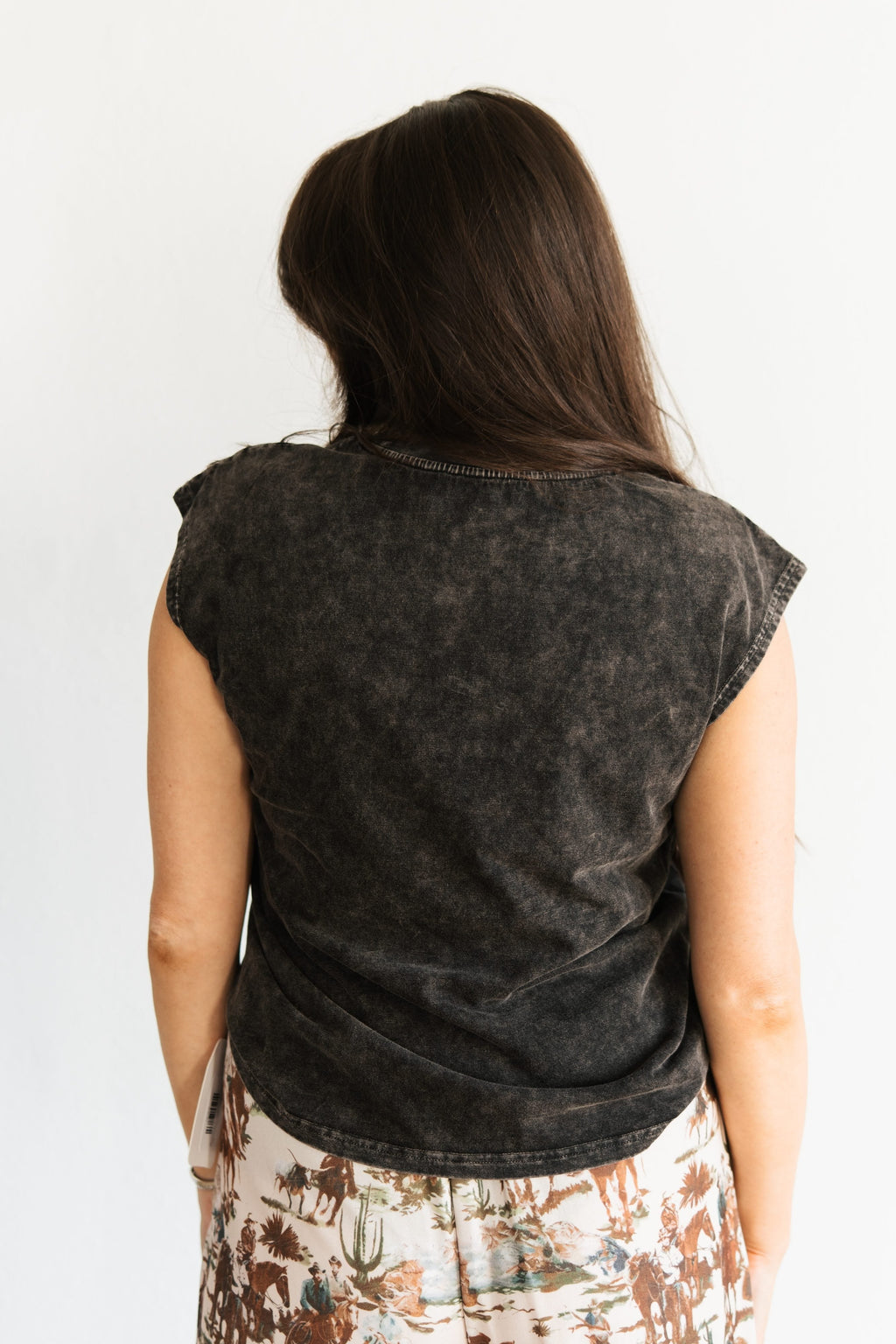 VR3 HOWDY VINTAGE BLACK TANK  (OPEN)